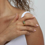 Celeste Ring - gemstone ring - Réalta