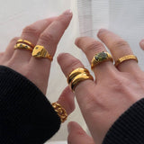 Celeste Ring - gemstone ring - Réalta