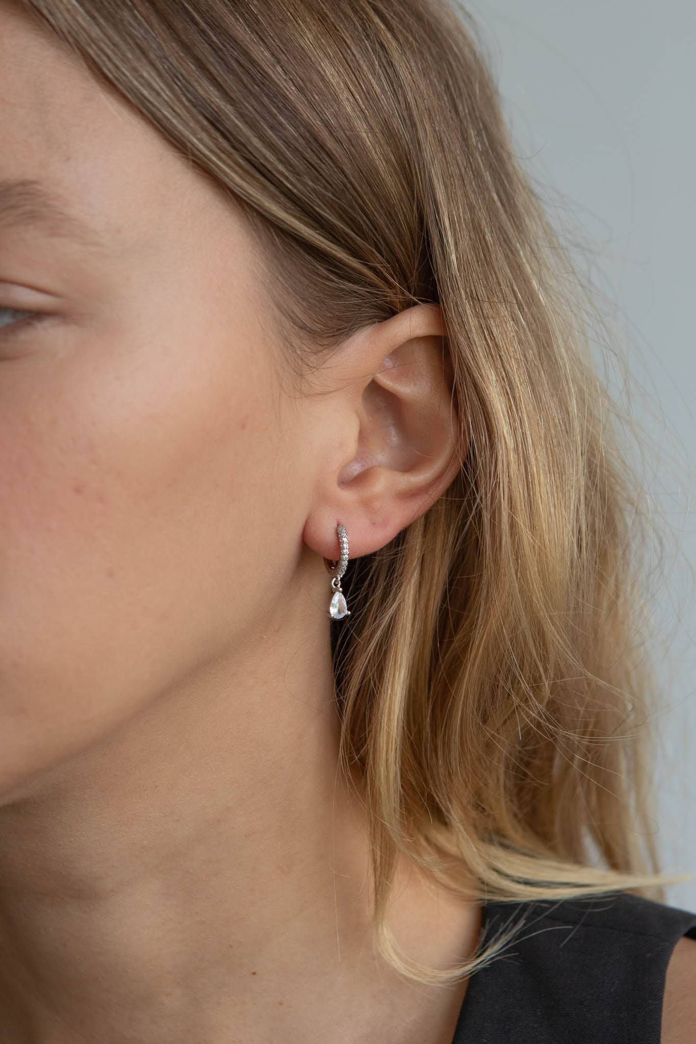 Juliette Huggie Hoops - Réalta
