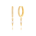 Rita Gem Drop Earrings - Réalta