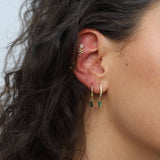 Rita Gem Drop Earrings - Réalta
