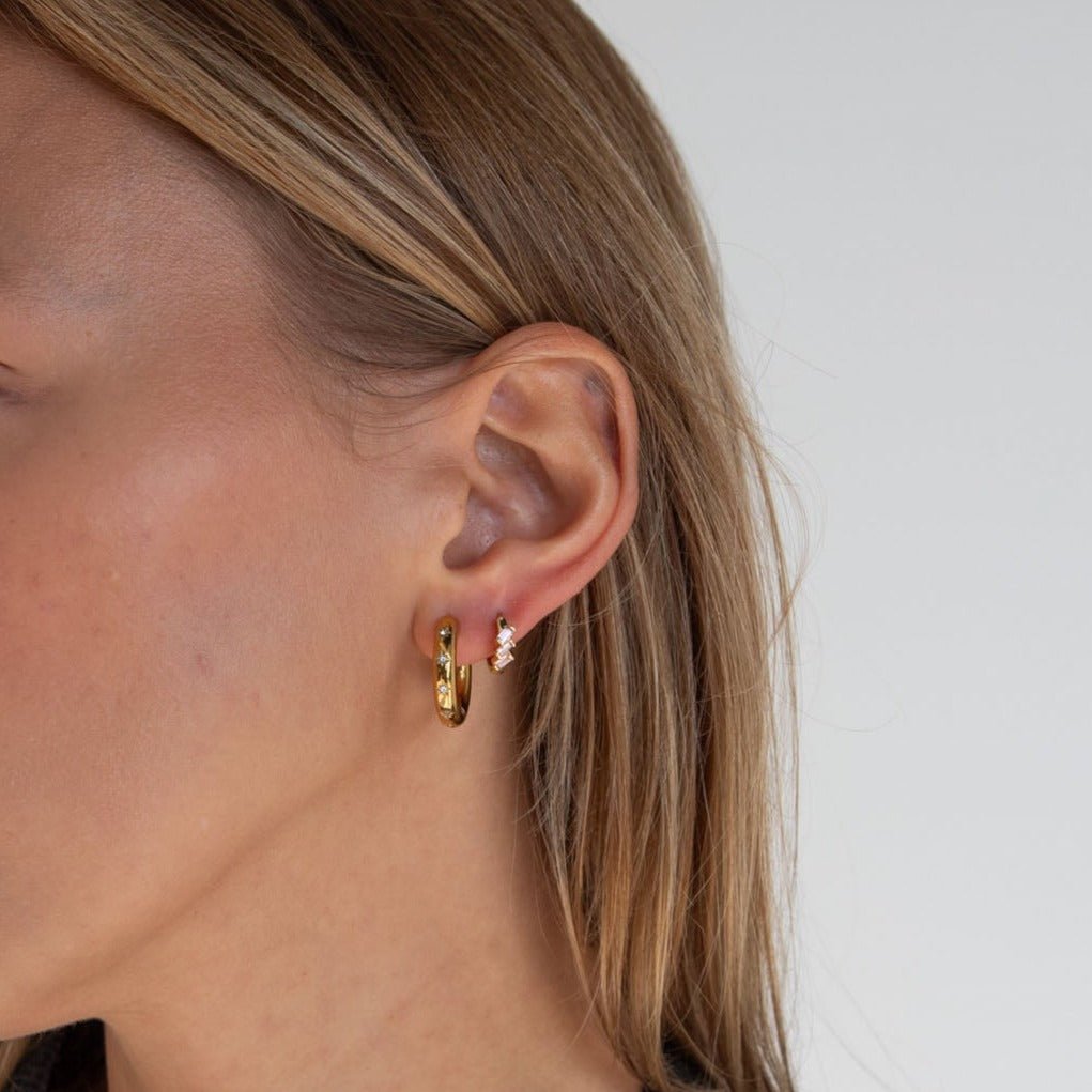 Selena Hoop Earrings - Réalta