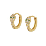 Serpent Hoop Earrings - Réalta