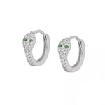 Serpent Hoop Earrings - Réalta