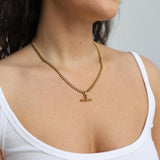 T Bar Necklace - Réalta