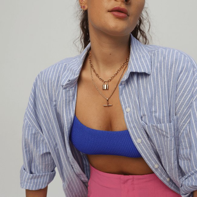 T Bar Necklace - Réalta