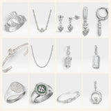 The Éire Advent Calendar, all 12 silver pieces