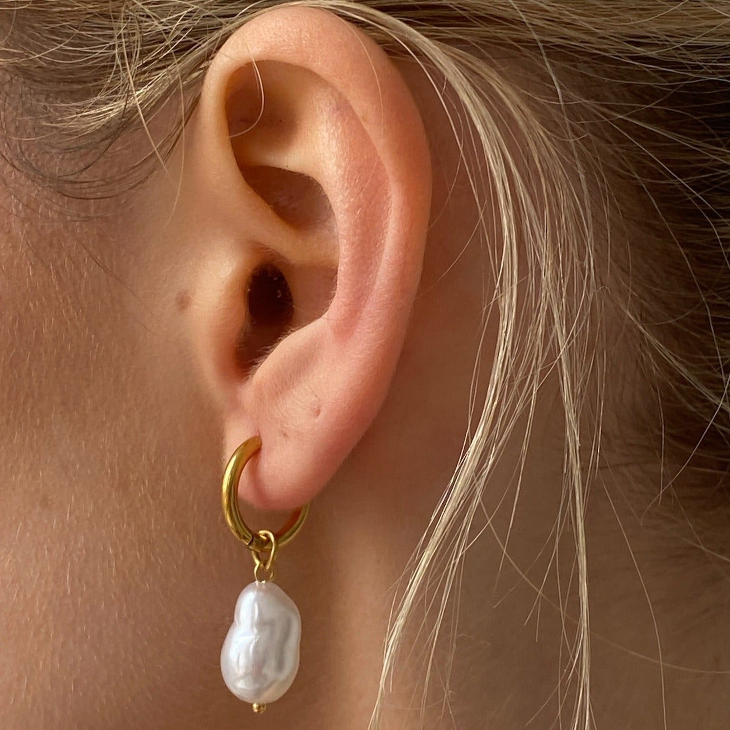 Amélie Pearl Earrings - Réalta