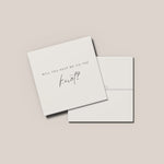 Bridesmaid Proposal Card - Réalta