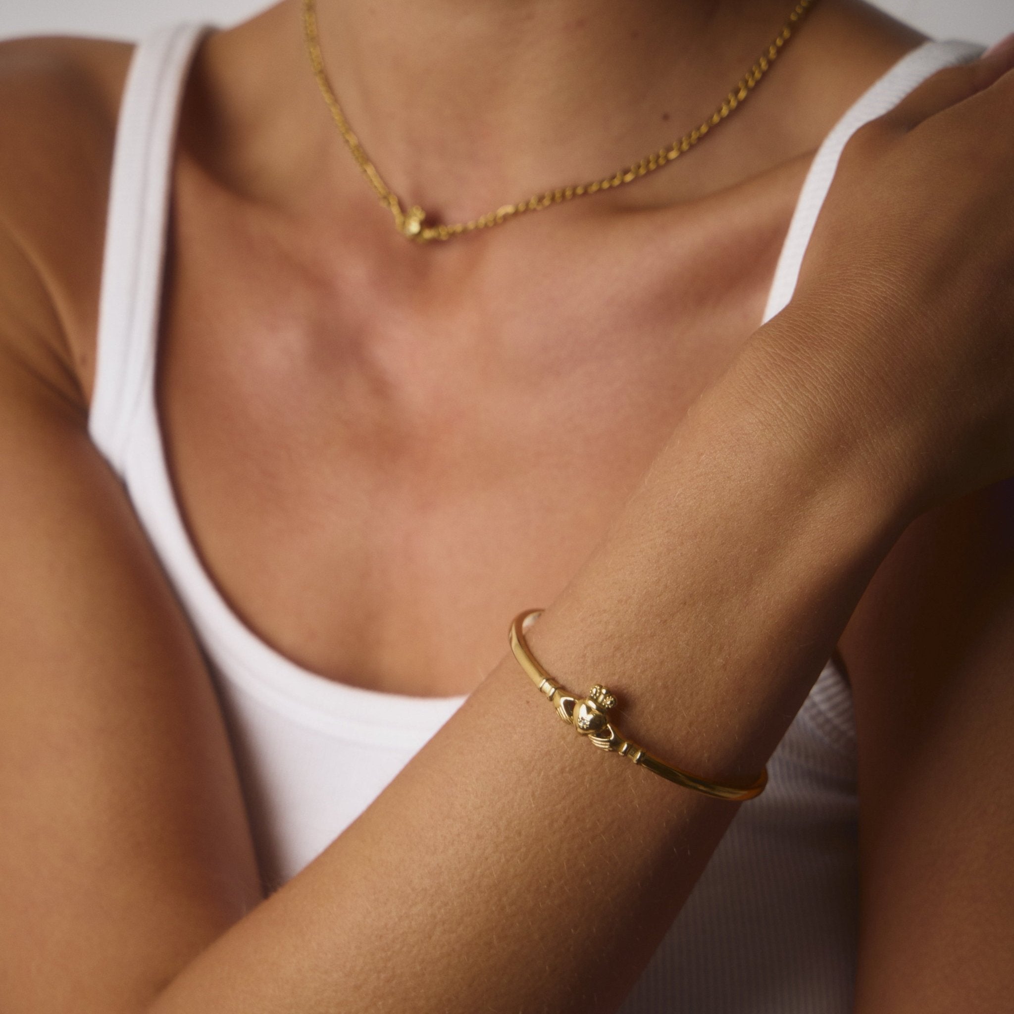 Claddagh Bangle Bracelets Réalta 