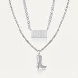 Cowboy & 11:11 Necklace Gift Set - Réalta