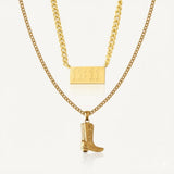 Cowboy & 11:11 Necklace Gift Set - Réalta