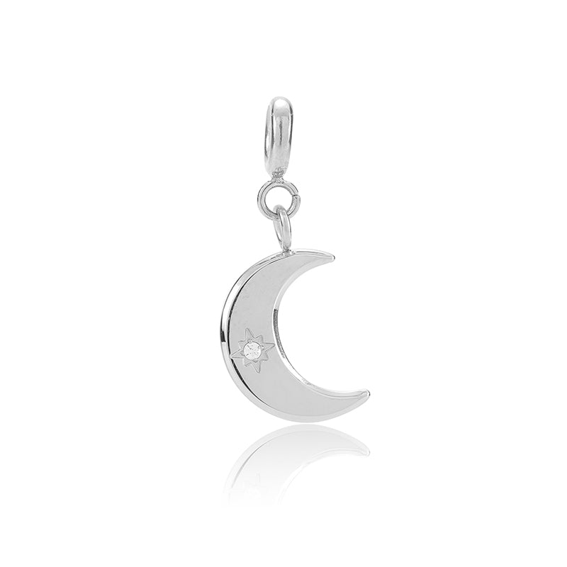 Crescent Moon Charm - Réalta