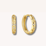 Fia Huggie Hoops - Réalta