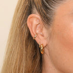 Fia Huggie Hoops - Réalta