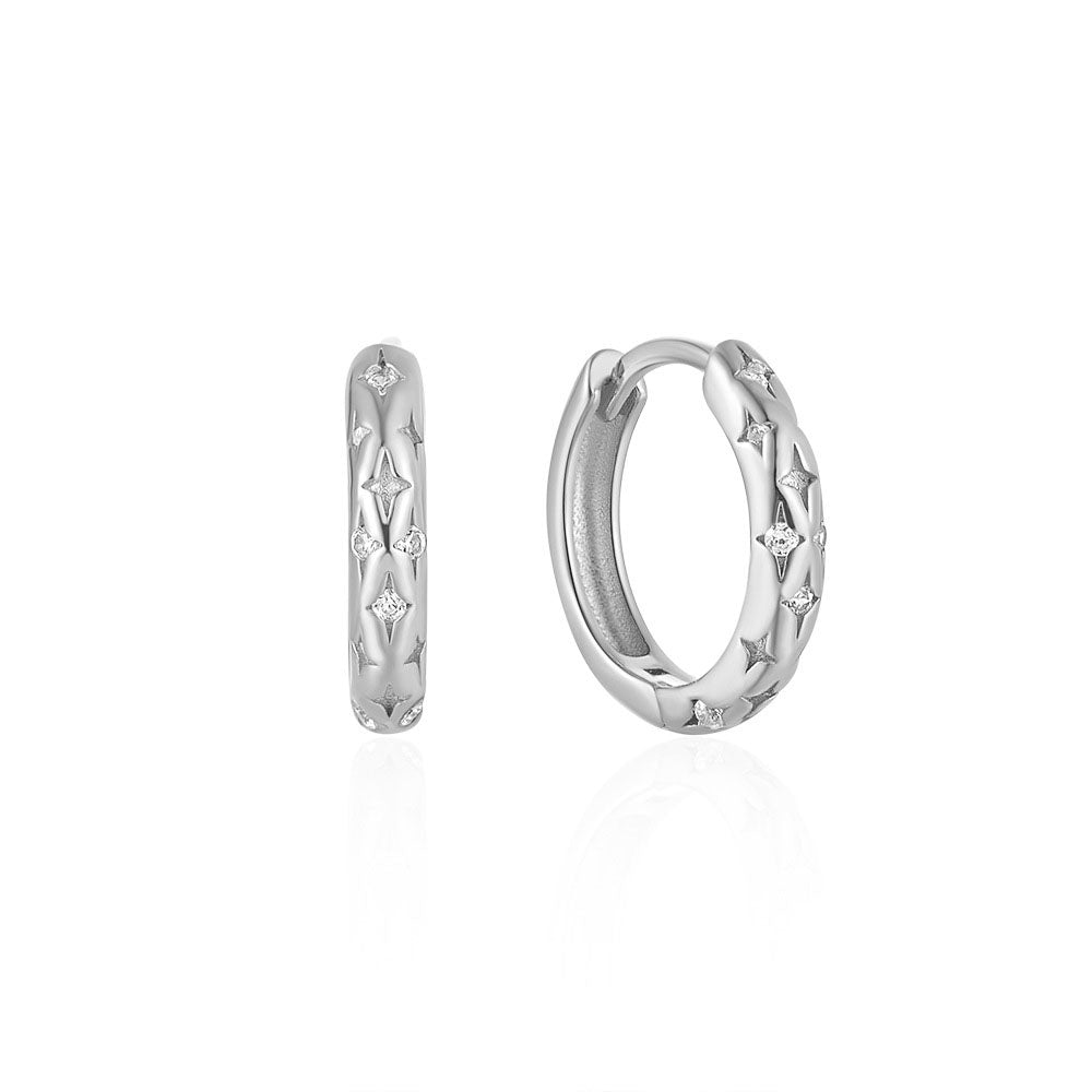 Fia Huggie Hoops - Réalta