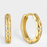 Fia Huggie Hoops - Réalta