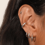 Fia Huggie Hoops - Réalta