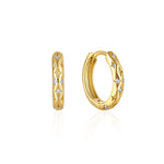 Fia Huggie Hoops - Réalta