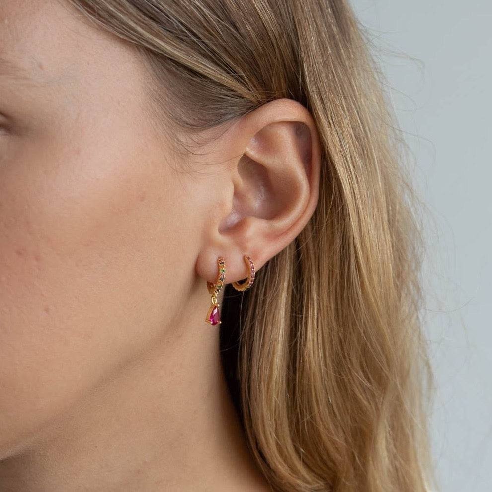 Juliette Huggie Hoops - Réalta