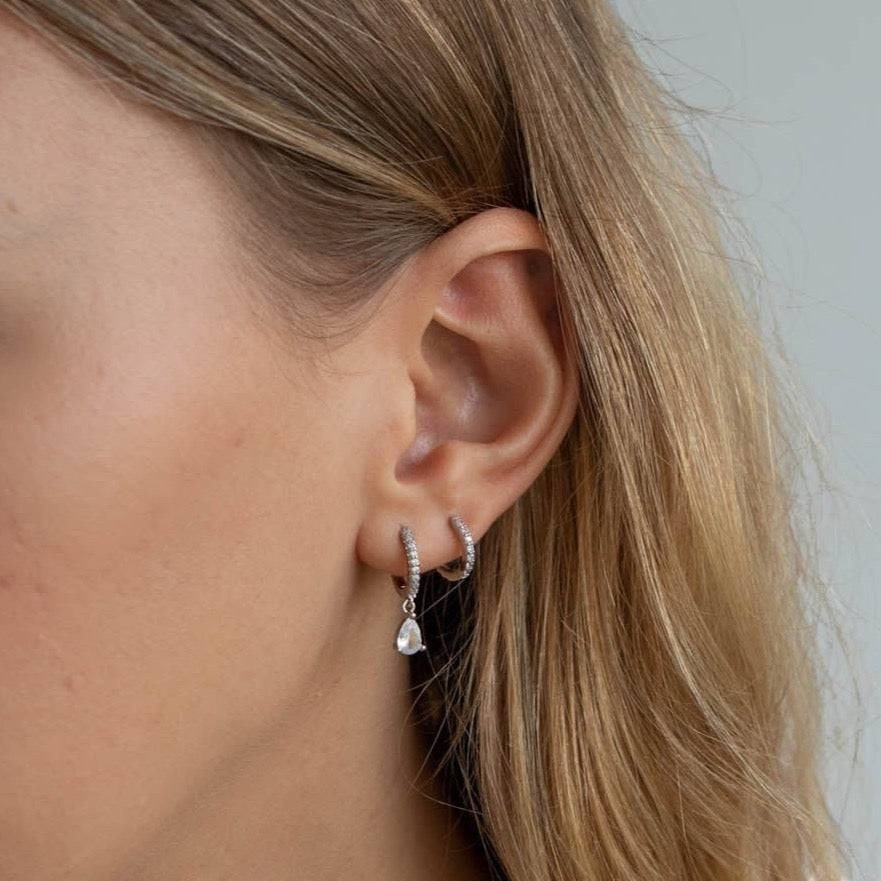 Juliette Huggie Hoops - Réalta