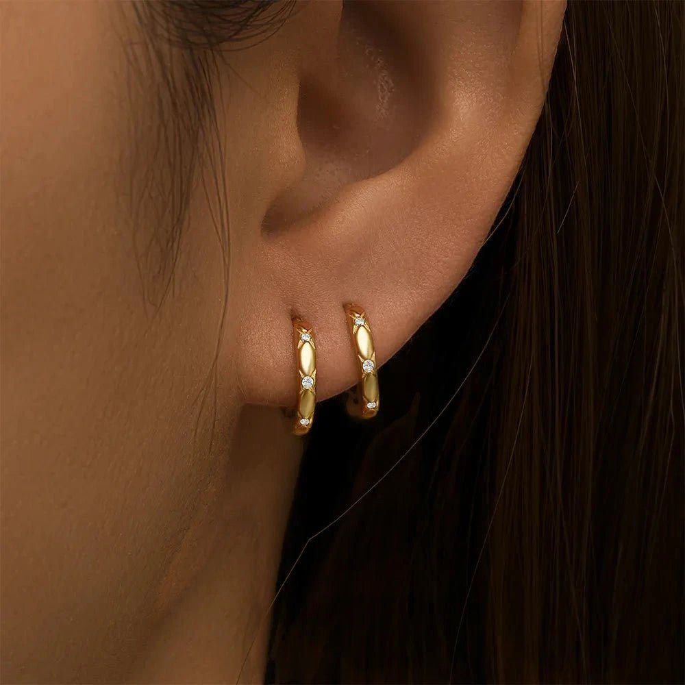 Muireann Huggie Hoops - Réalta