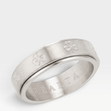 Réalta Clover Spinner Band Ring - Réalta