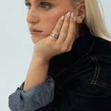 Réalta Clover Spinner Band Ring - Réalta
