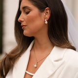 Robyn Pearl Drop Earrings - Réalta