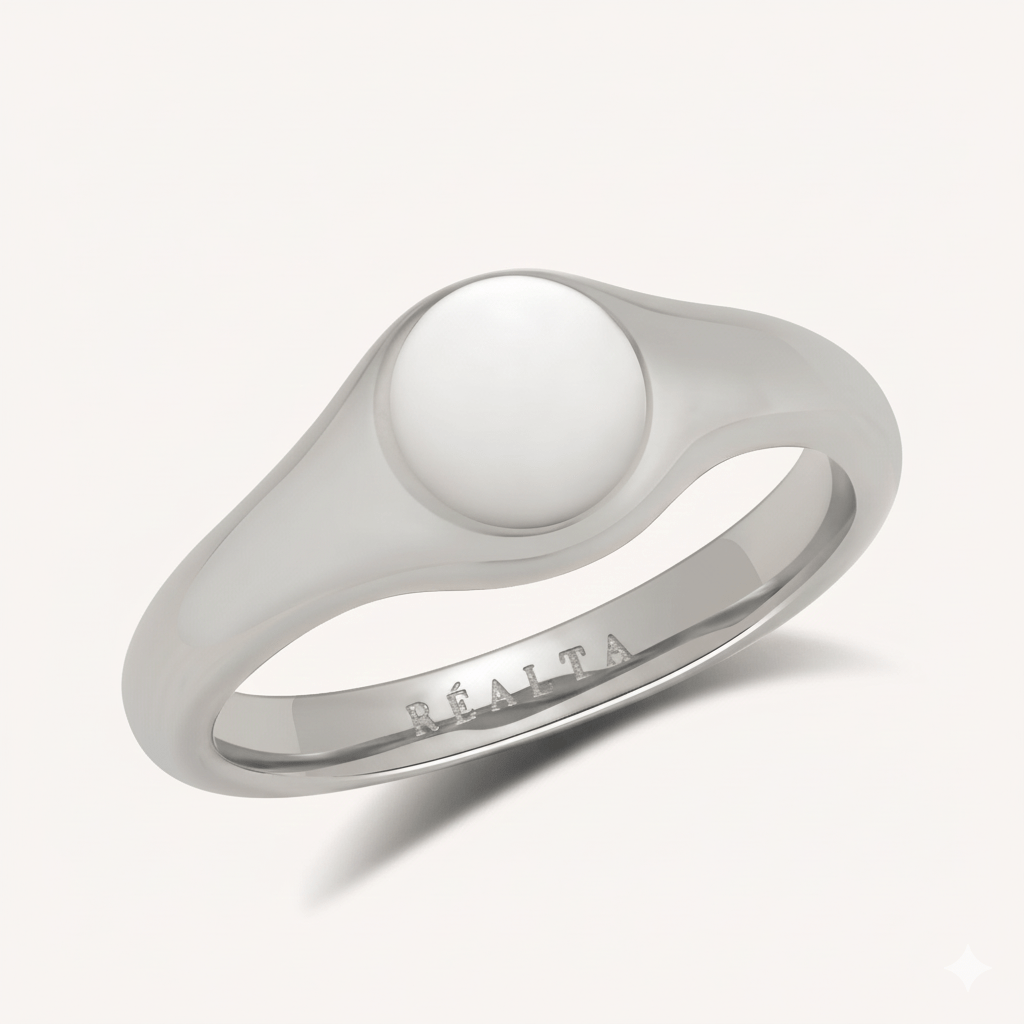 Sara Initial Ring - Réalta