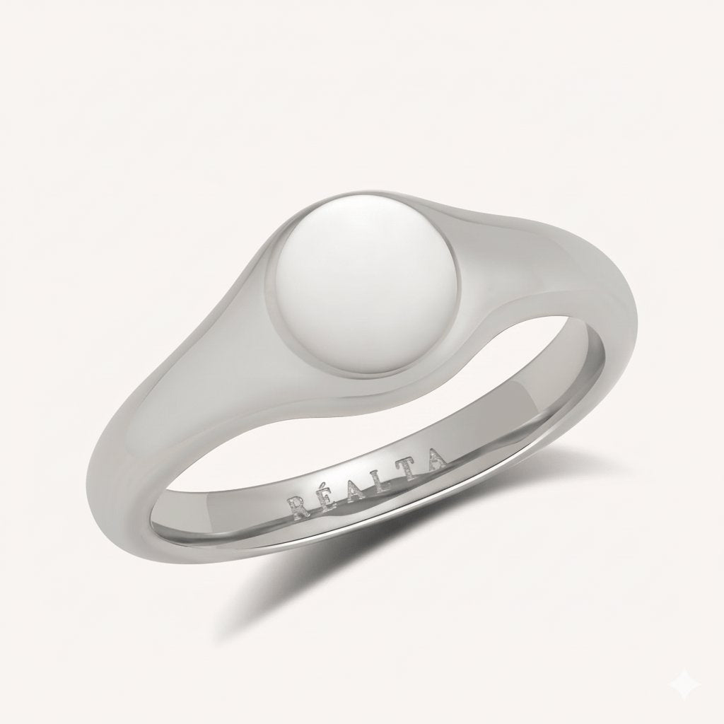 Sara Initial Ring - Réalta