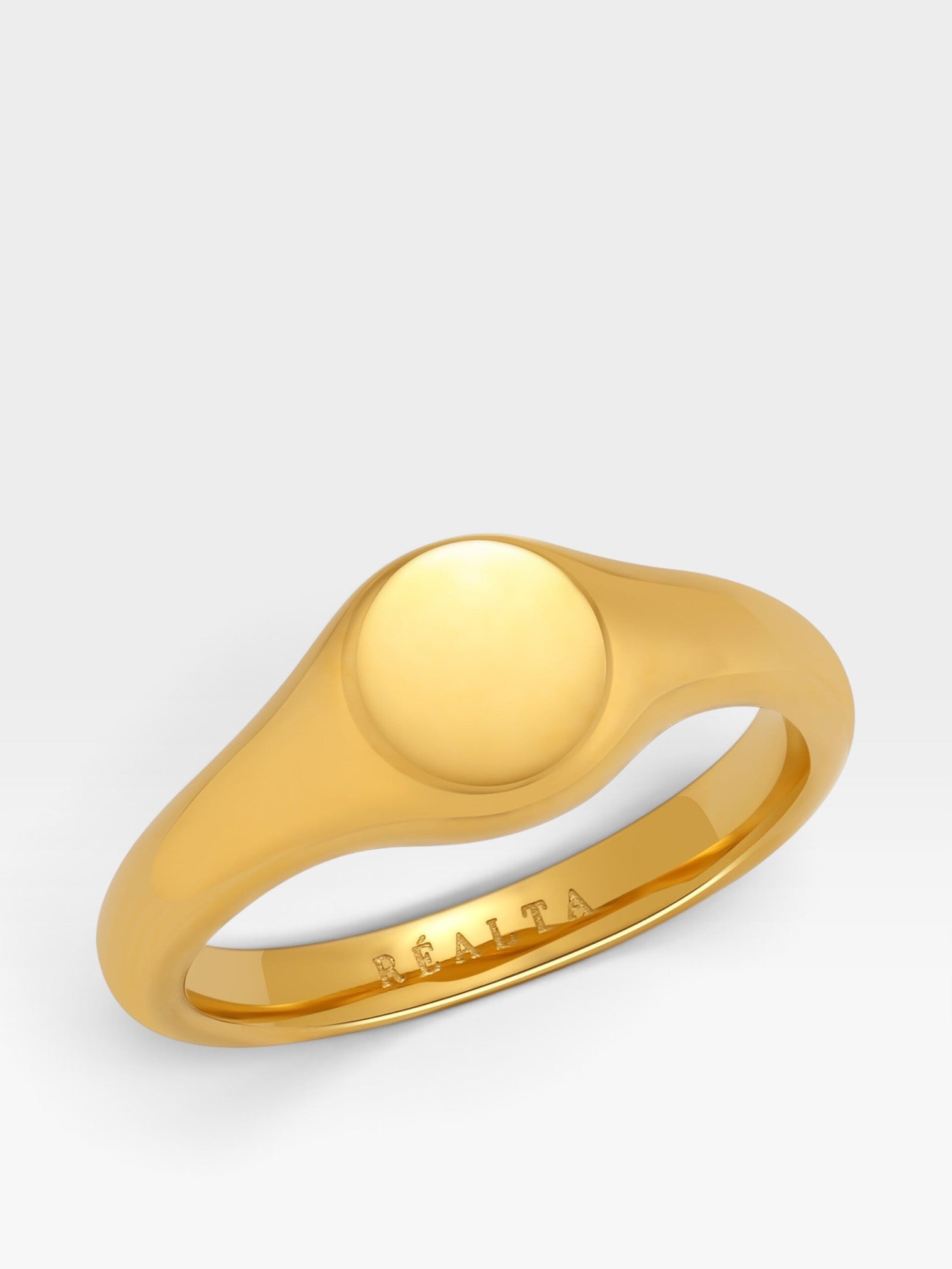 Sara Initial Ring - Réalta