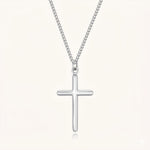 Cross Necklace Necklaces Réalta Silver 