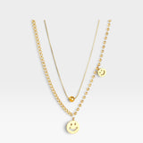 Smiley Pendant Necklace - Réalta