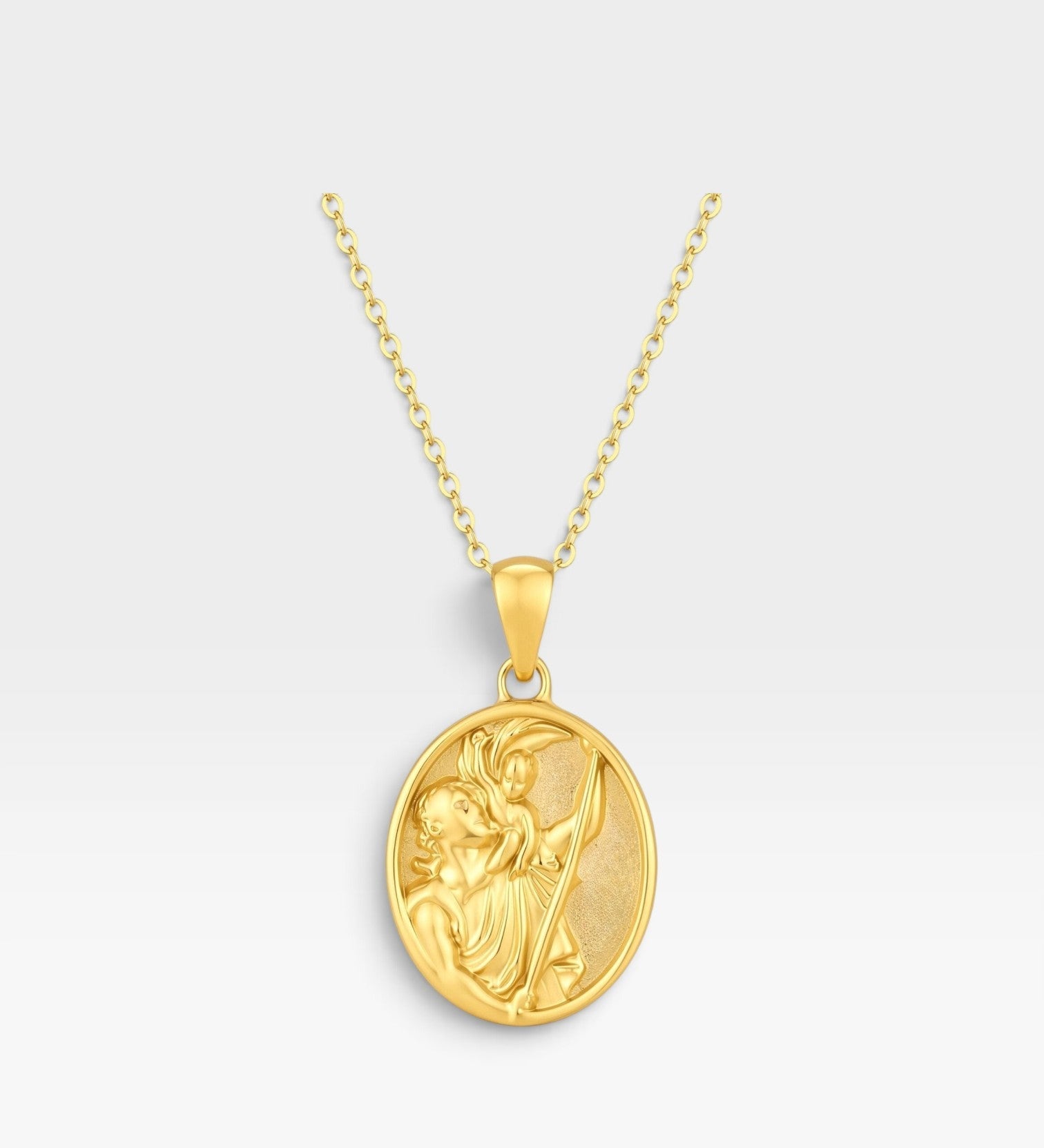St. Christopher Medal Necklace - Réalta