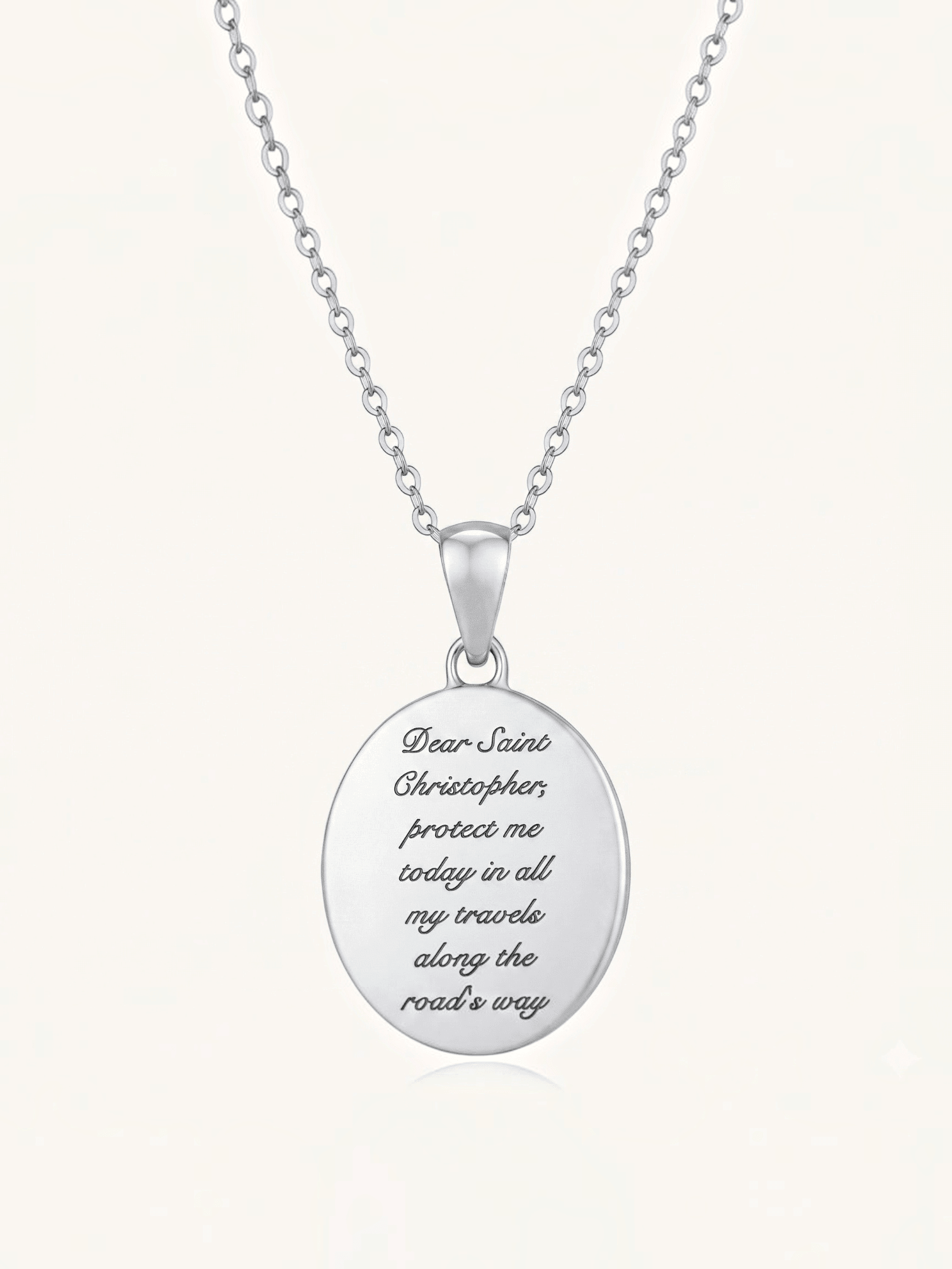 St. Christopher Medal Necklace - Réalta