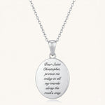 St. Christopher Medal Necklace - Réalta