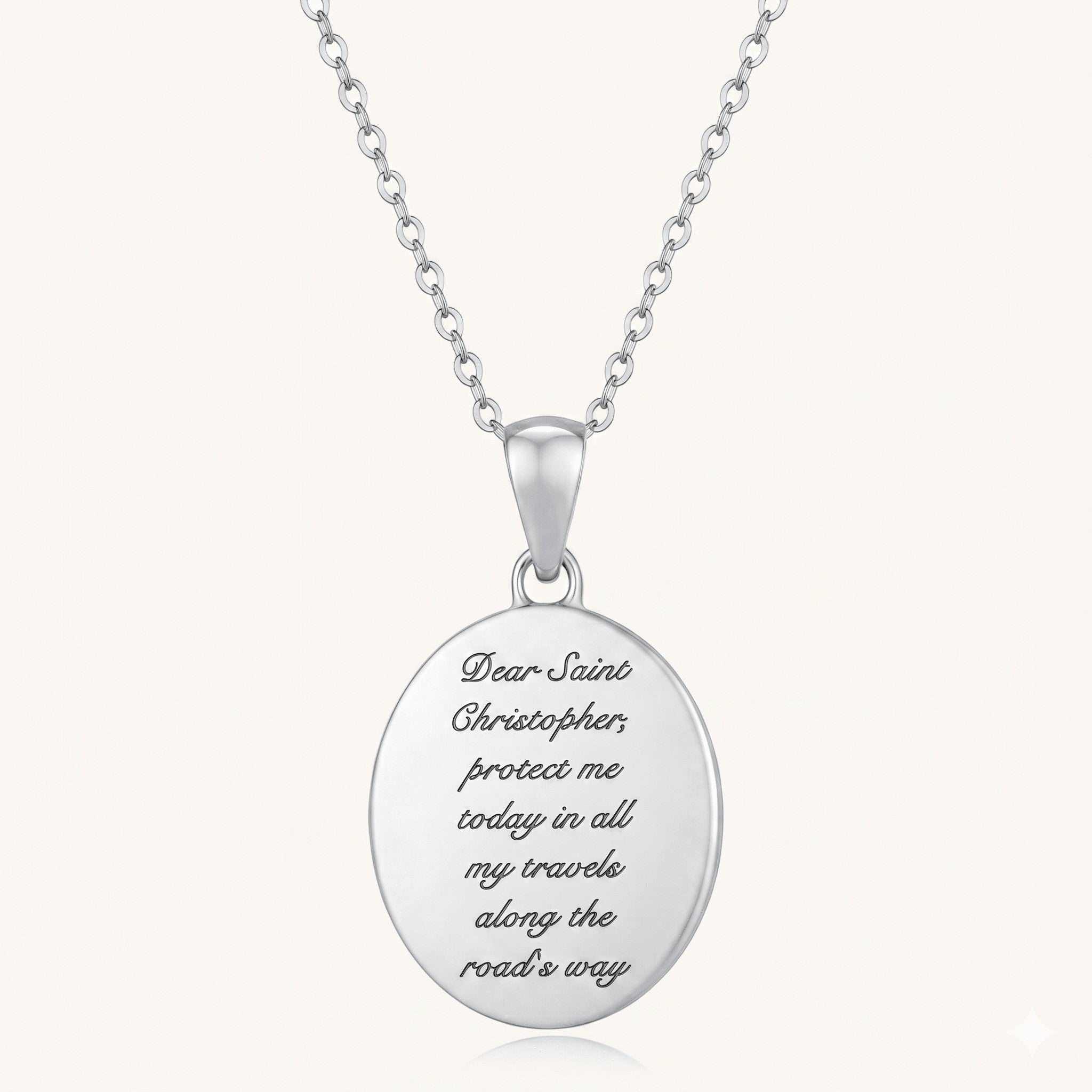 St. Christopher Medal Necklace - Réalta