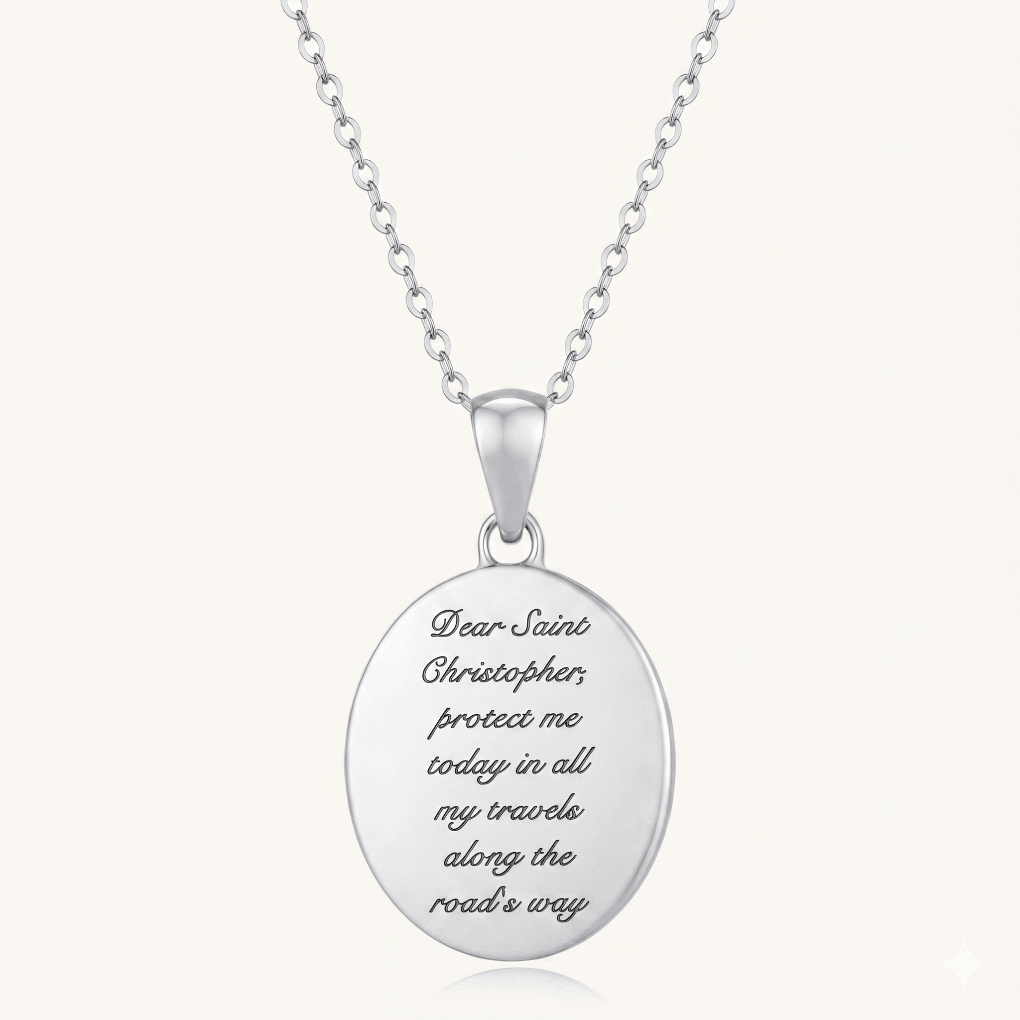 St. Christopher Medal Necklace - Réalta