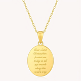 St. Christopher Medal Necklace - Réalta