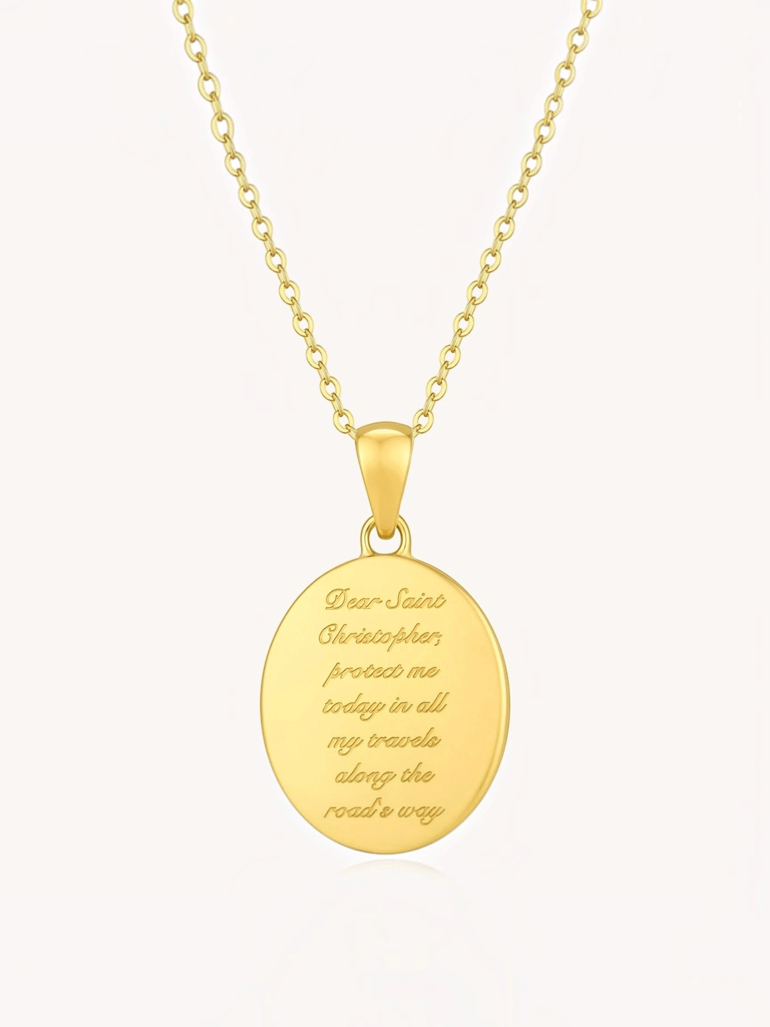 St. Christopher Medal Necklace - Réalta