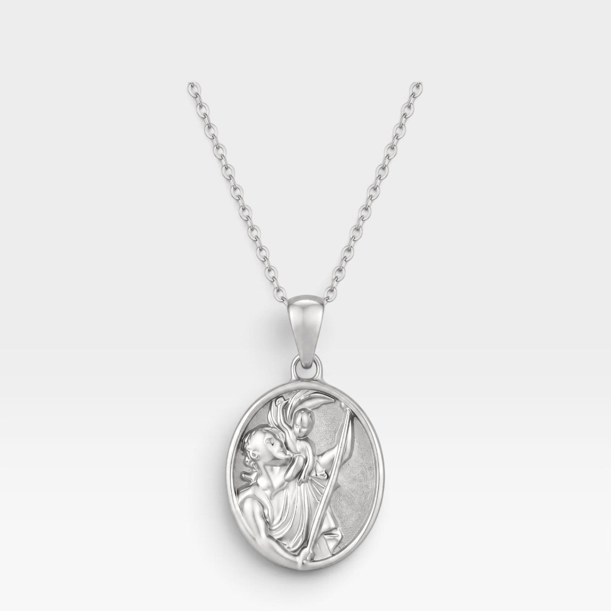 St. Christopher Medal Necklace - Réalta