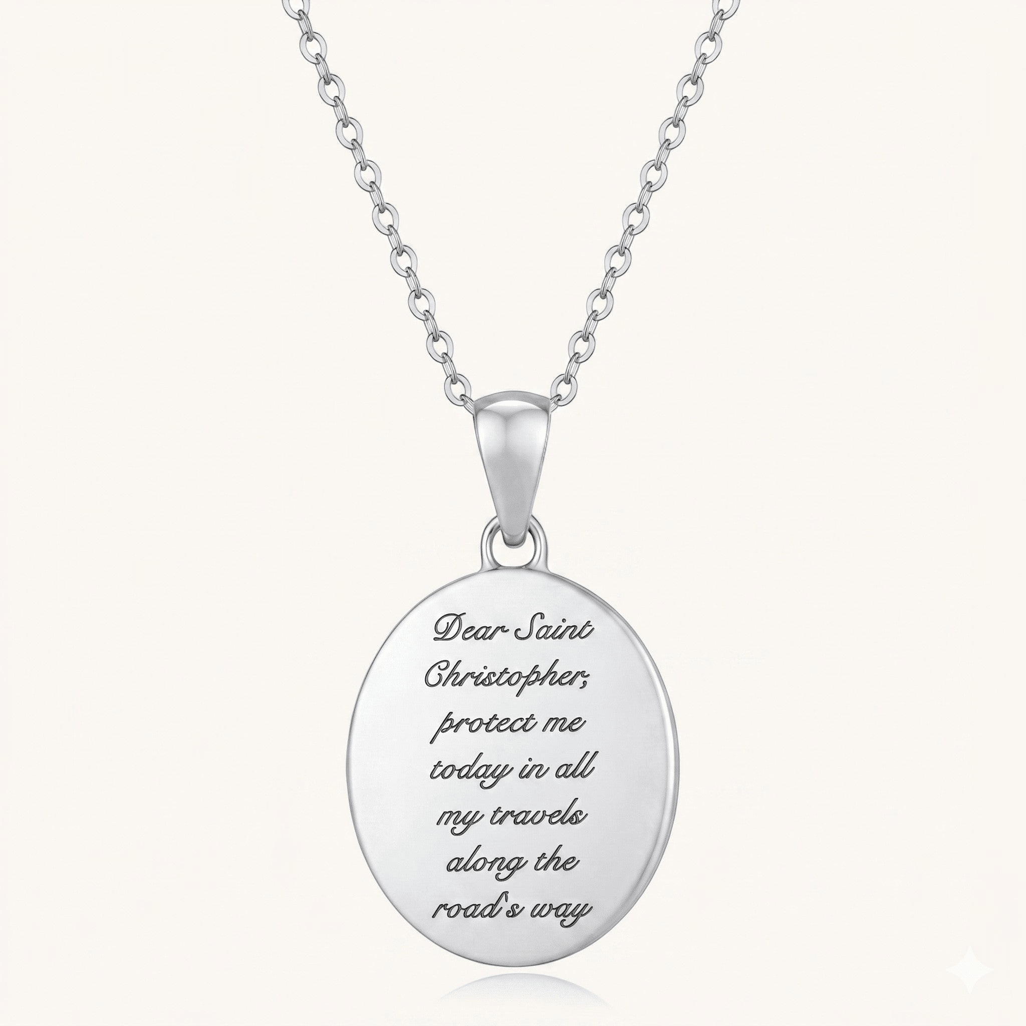 St. Christopher Medal Necklace - Réalta