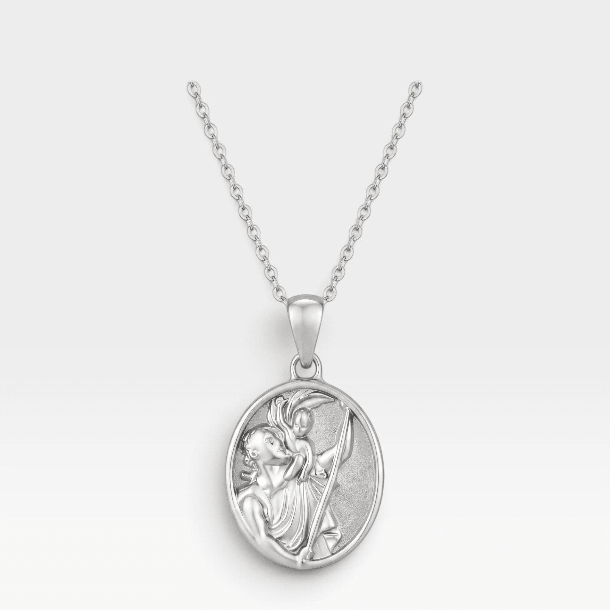 St. Christopher Medal Necklace - Réalta