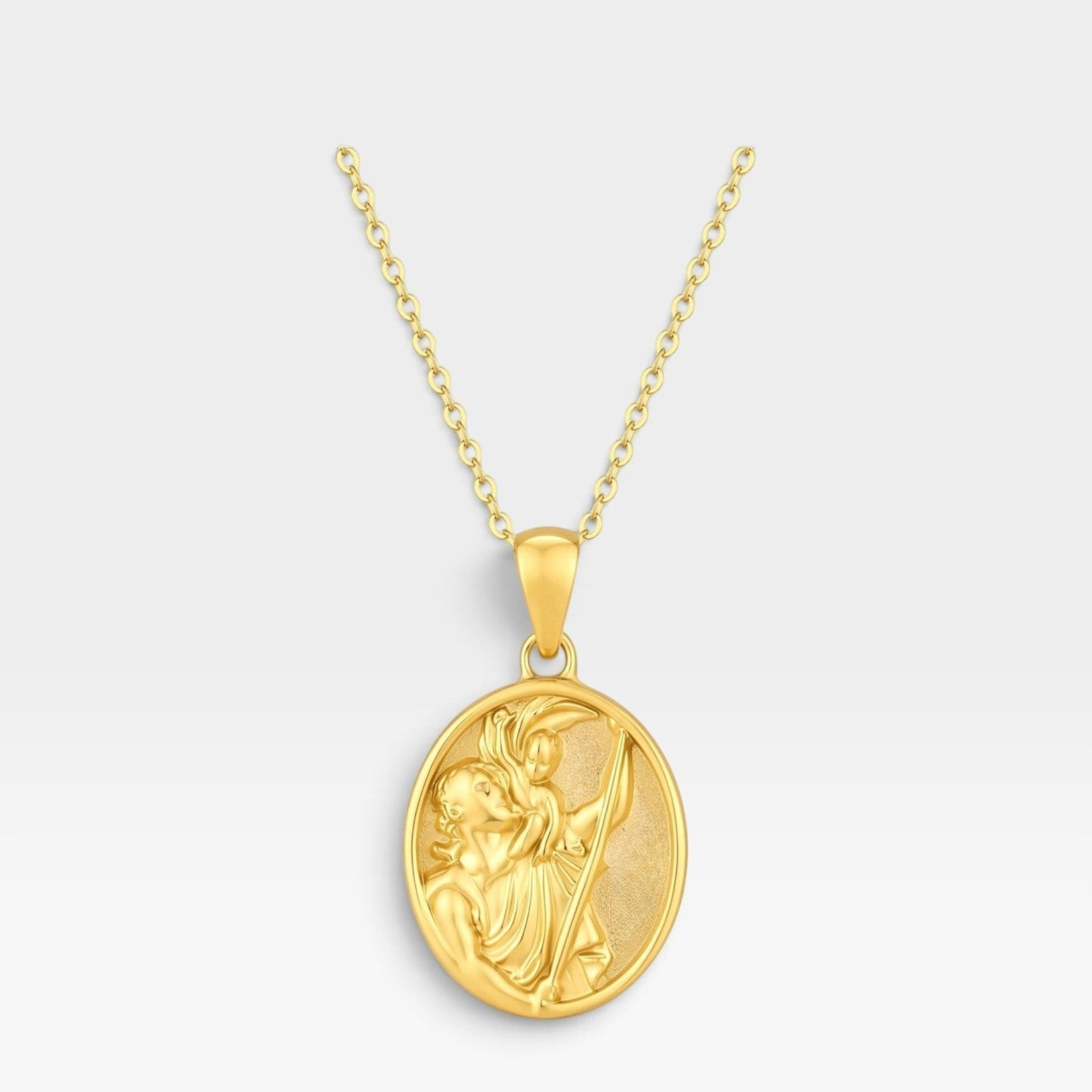 St. Christopher Medal Necklace - Réalta