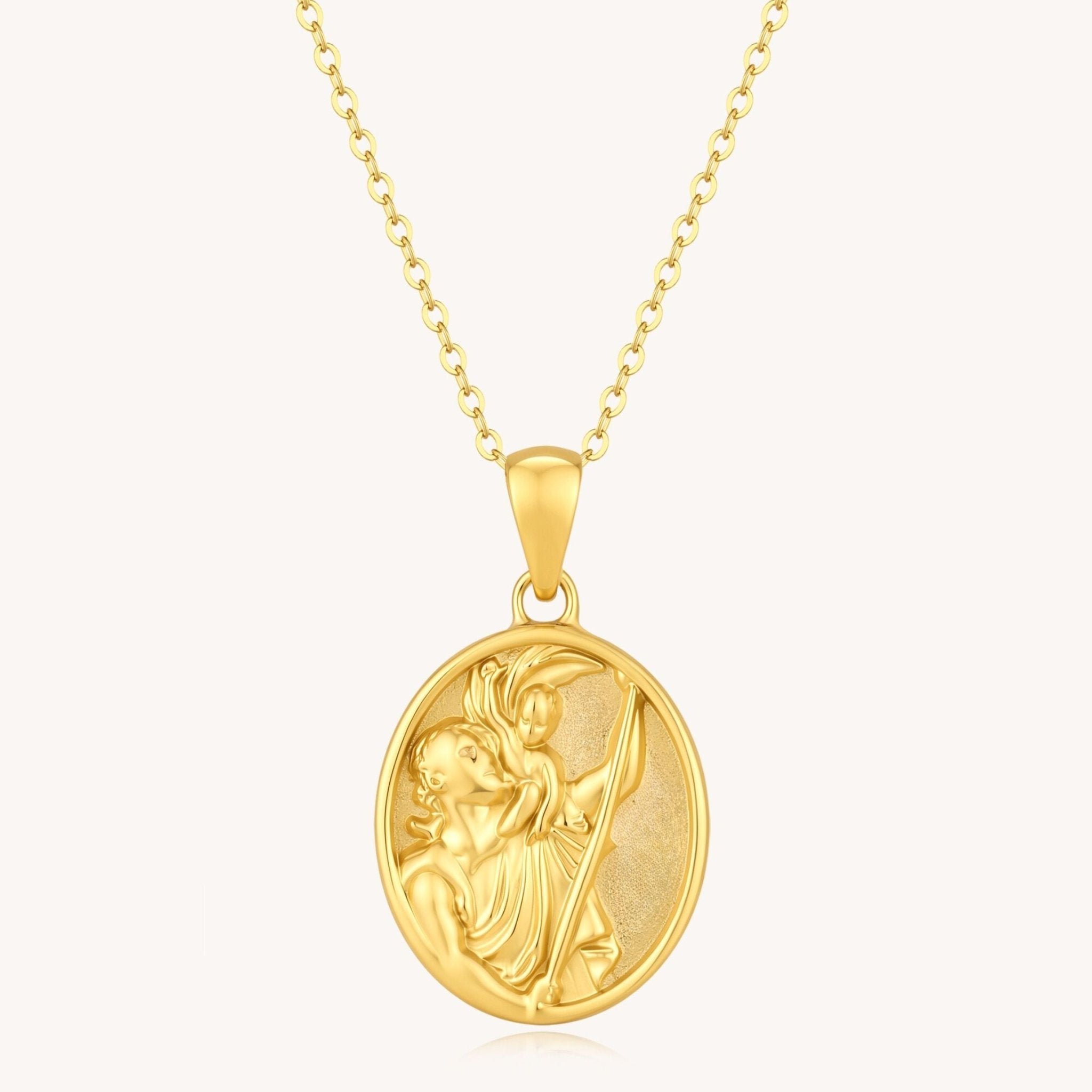 St. Christopher Medal Necklace - Réalta