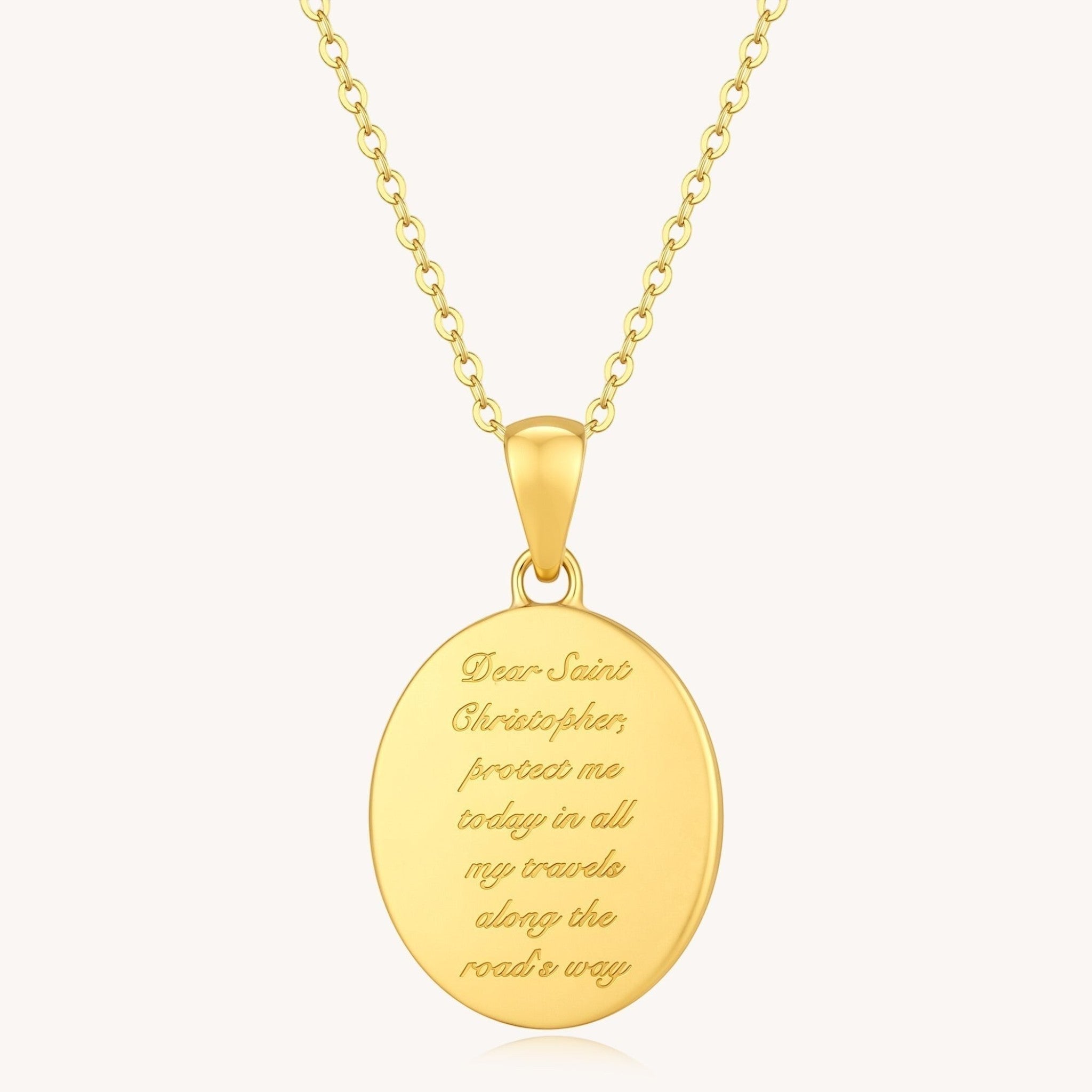 St. Christopher Medal Necklace - Réalta