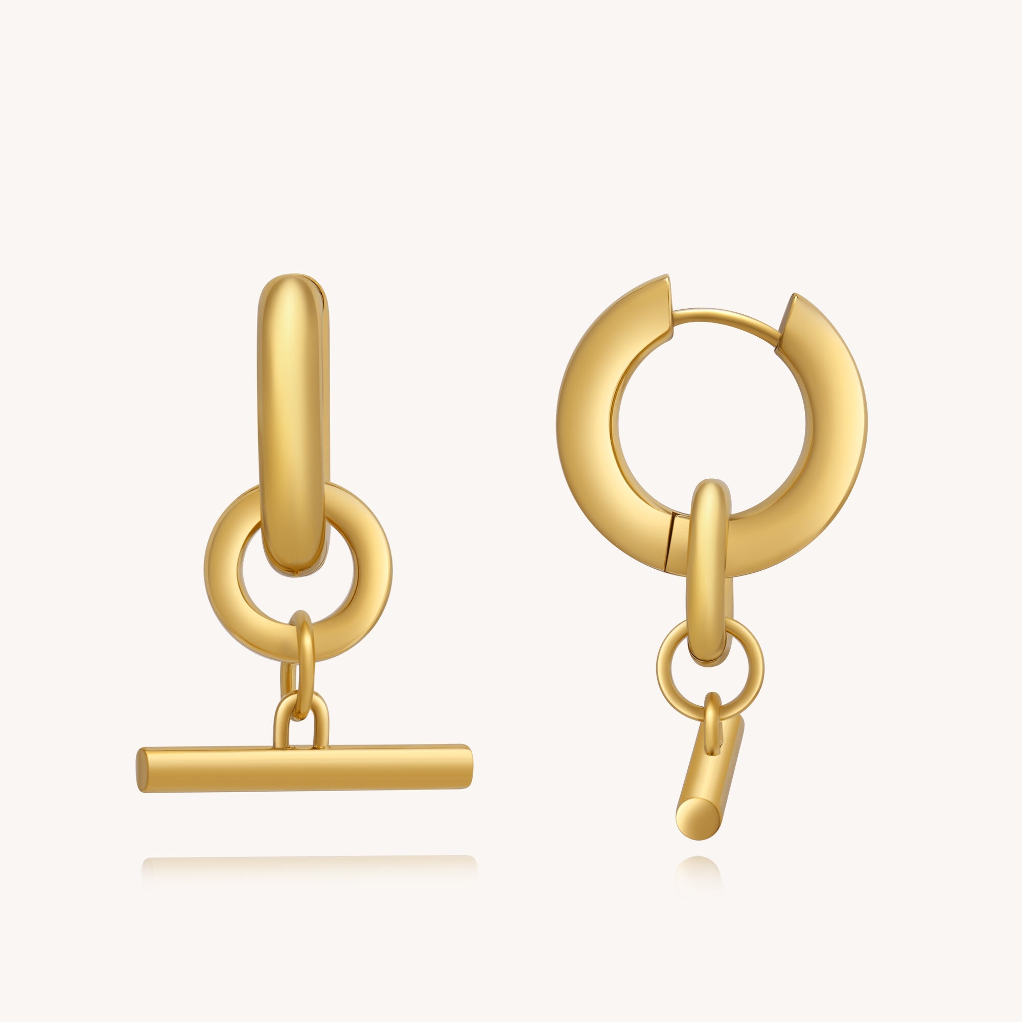 T Bar Hoops - Réalta