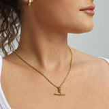T Bar Necklace - Réalta