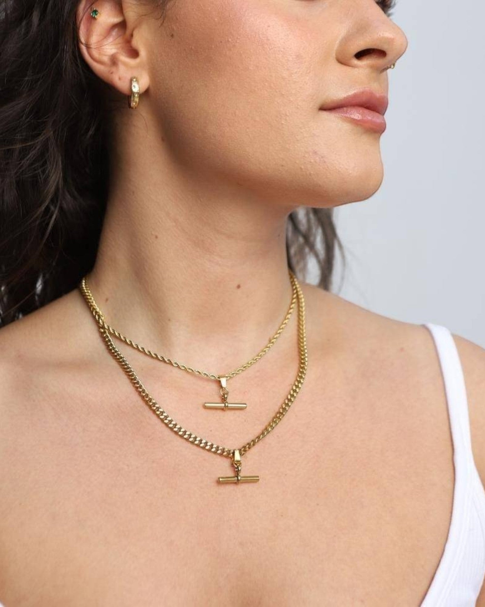 T Bar Necklace - Réalta